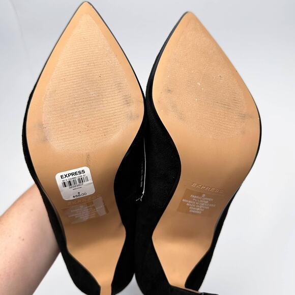 Express Classic Black Heels - Picture 10 of 12